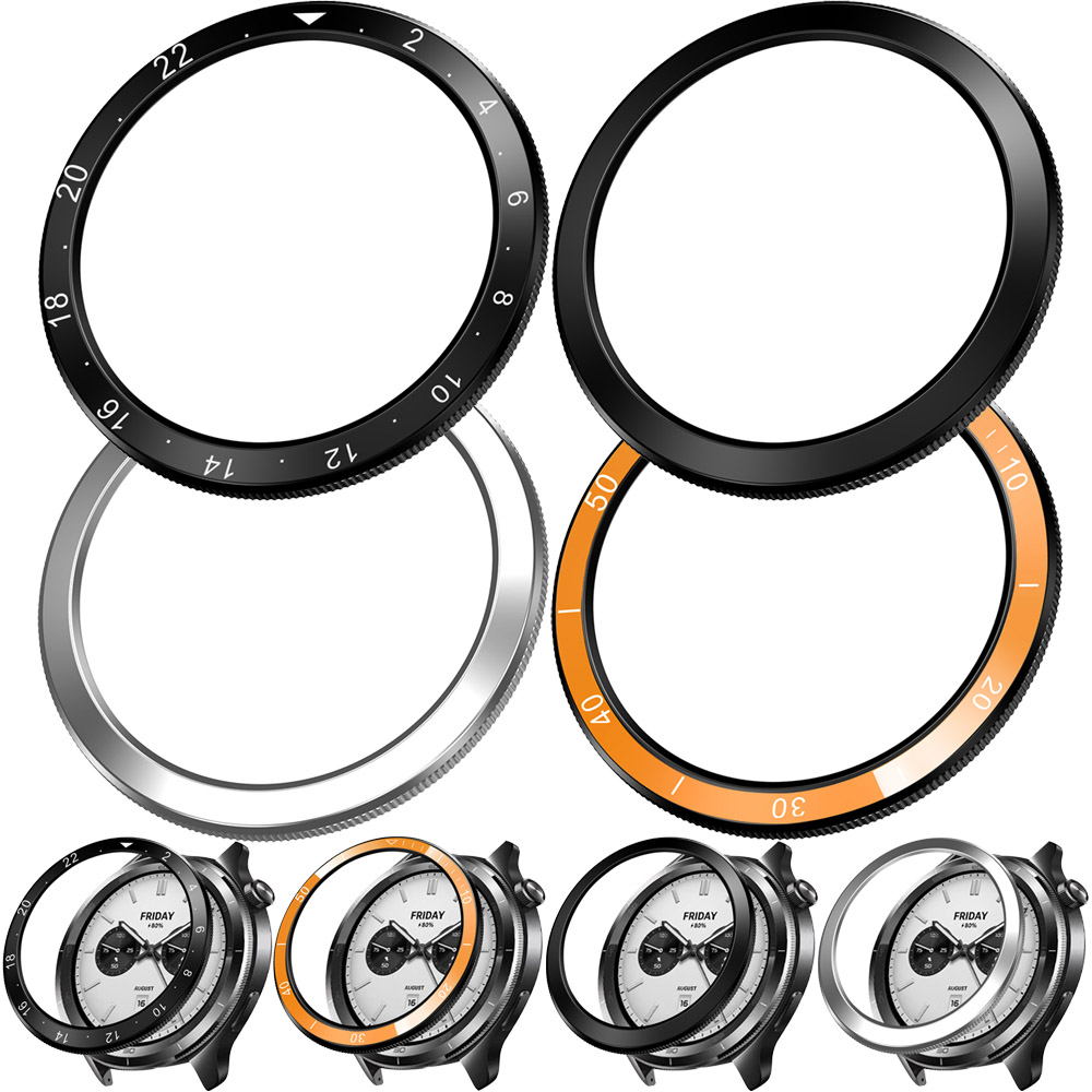Xiaomi Smartwatch Accessories - Anel de moldura de pc rígido