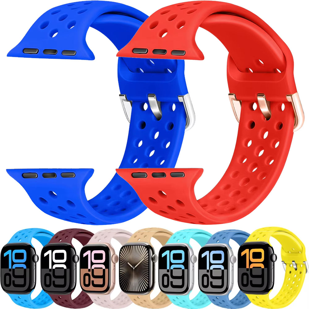 Apple Smartwatch Accessories - Pulseira de silicone para apple watch