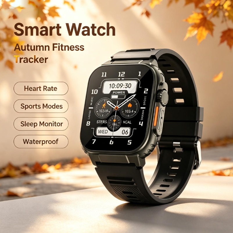 Smartwatch Headset - Relógio Inteligente Esportivo 2 em 1,