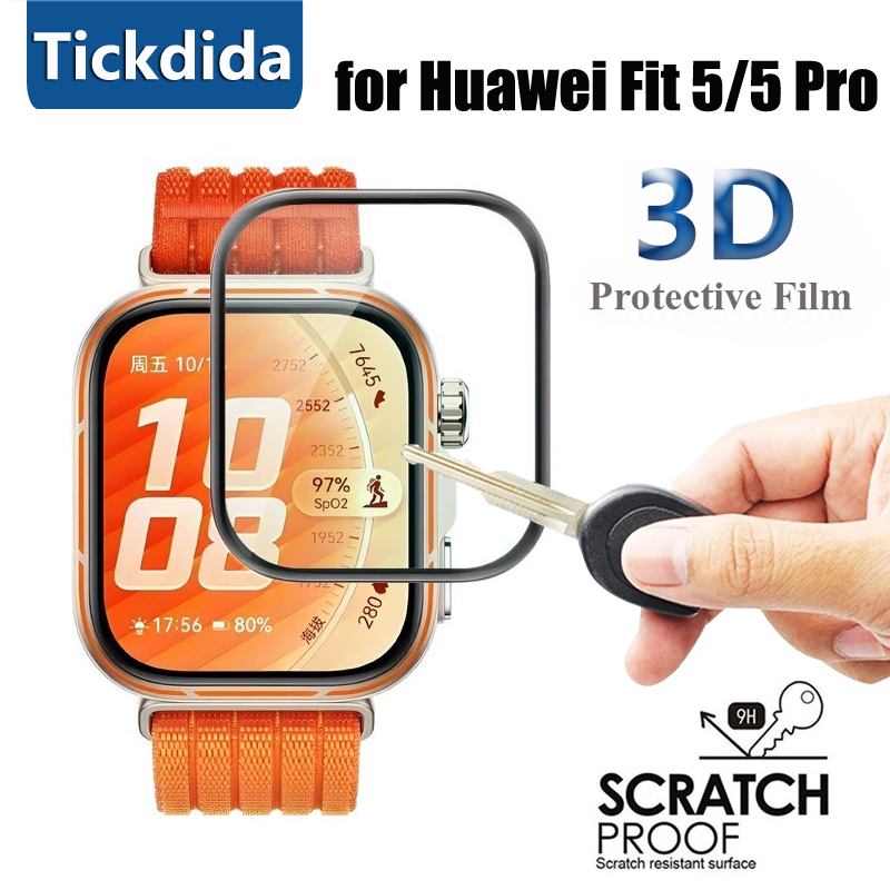 Huawei Smartwatch Accessories - Vidro Temperado Macio para Huawei Watch