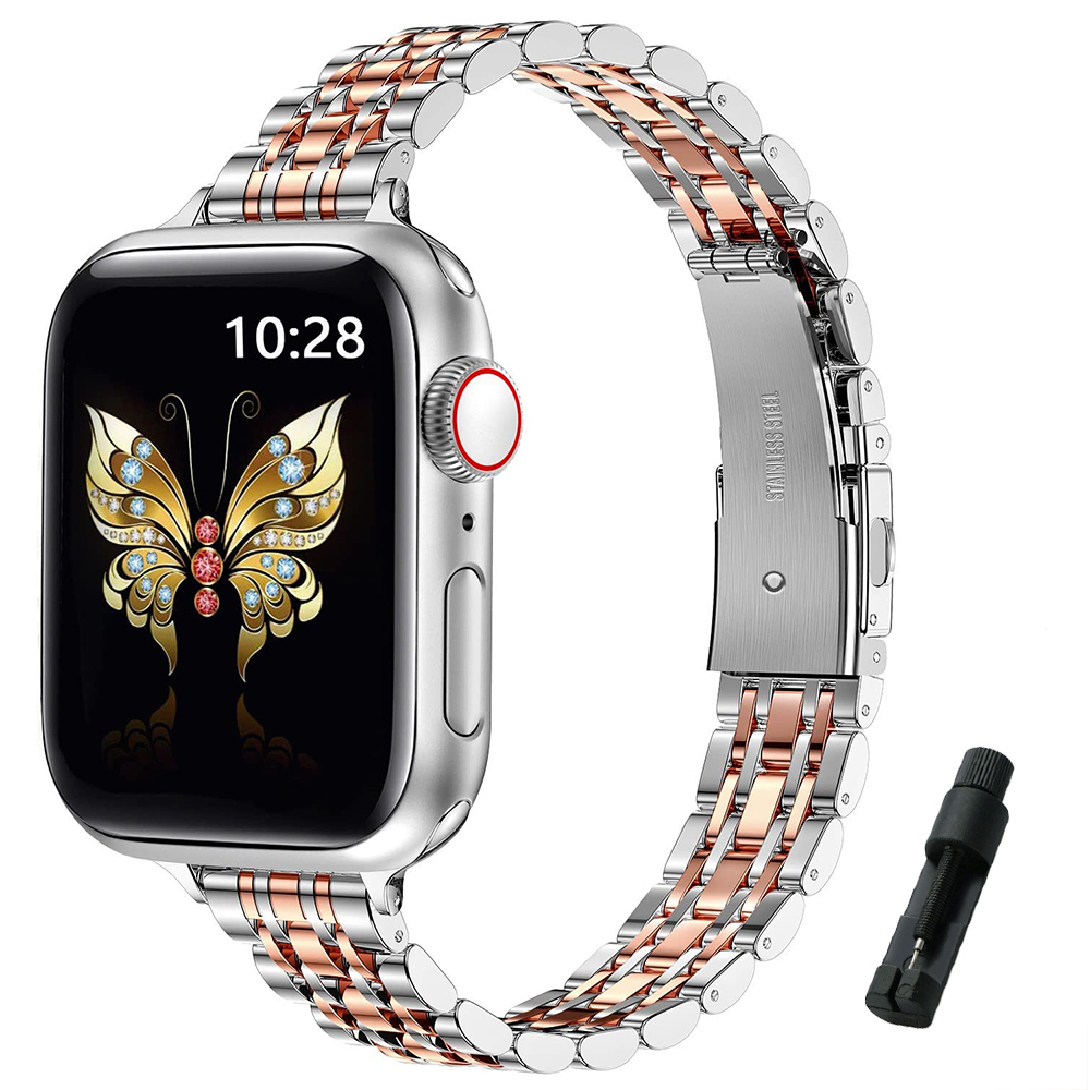 Apple Smartwatch Accessories - Pulseira de aço inoxidável para apple