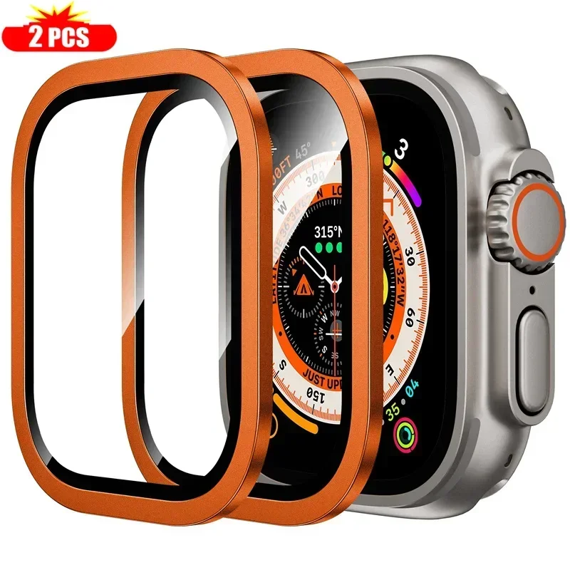 Moldura de metal de titânio pa - Apple Smartwatch Accessories avaliação e preço