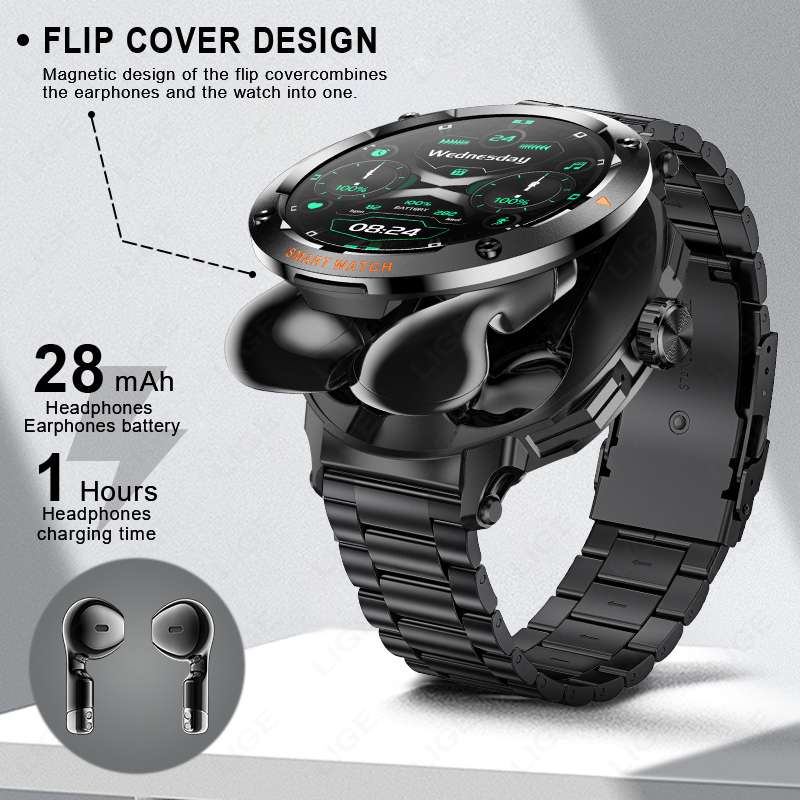 Relógio Inteligente LIGE para  - Smartwatch Headset avaliação e preço