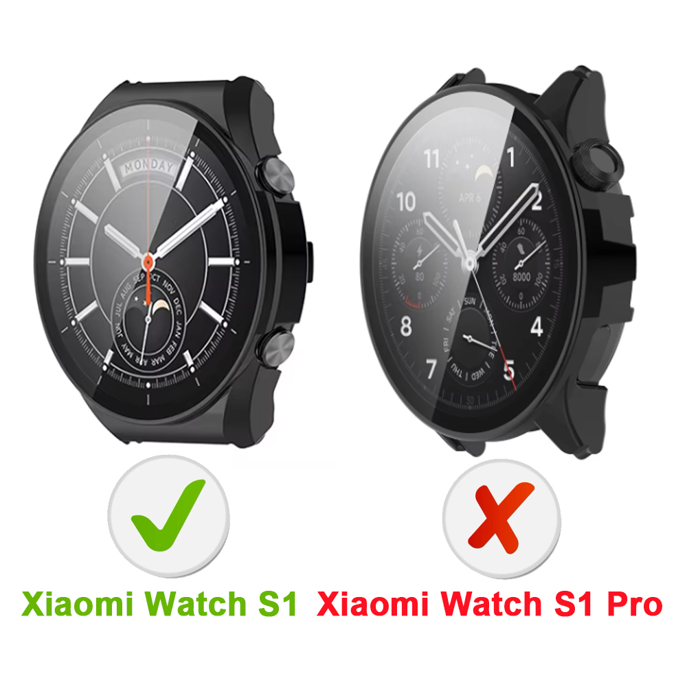 Capa protetora de vidro para t - Xiaomi Smartwatch Accessories avaliação e preço