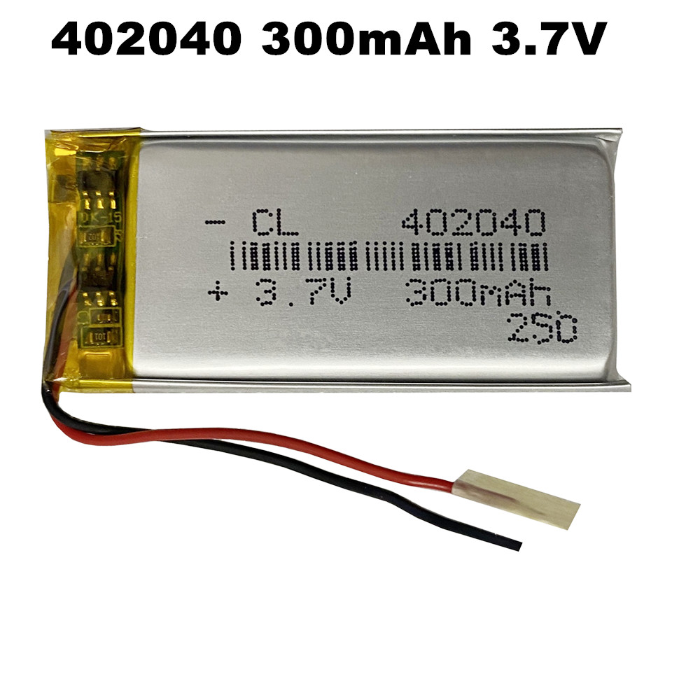 10 pçs 3.7v 300mah 402040 bate - Smartwatch Headset avaliação e preço