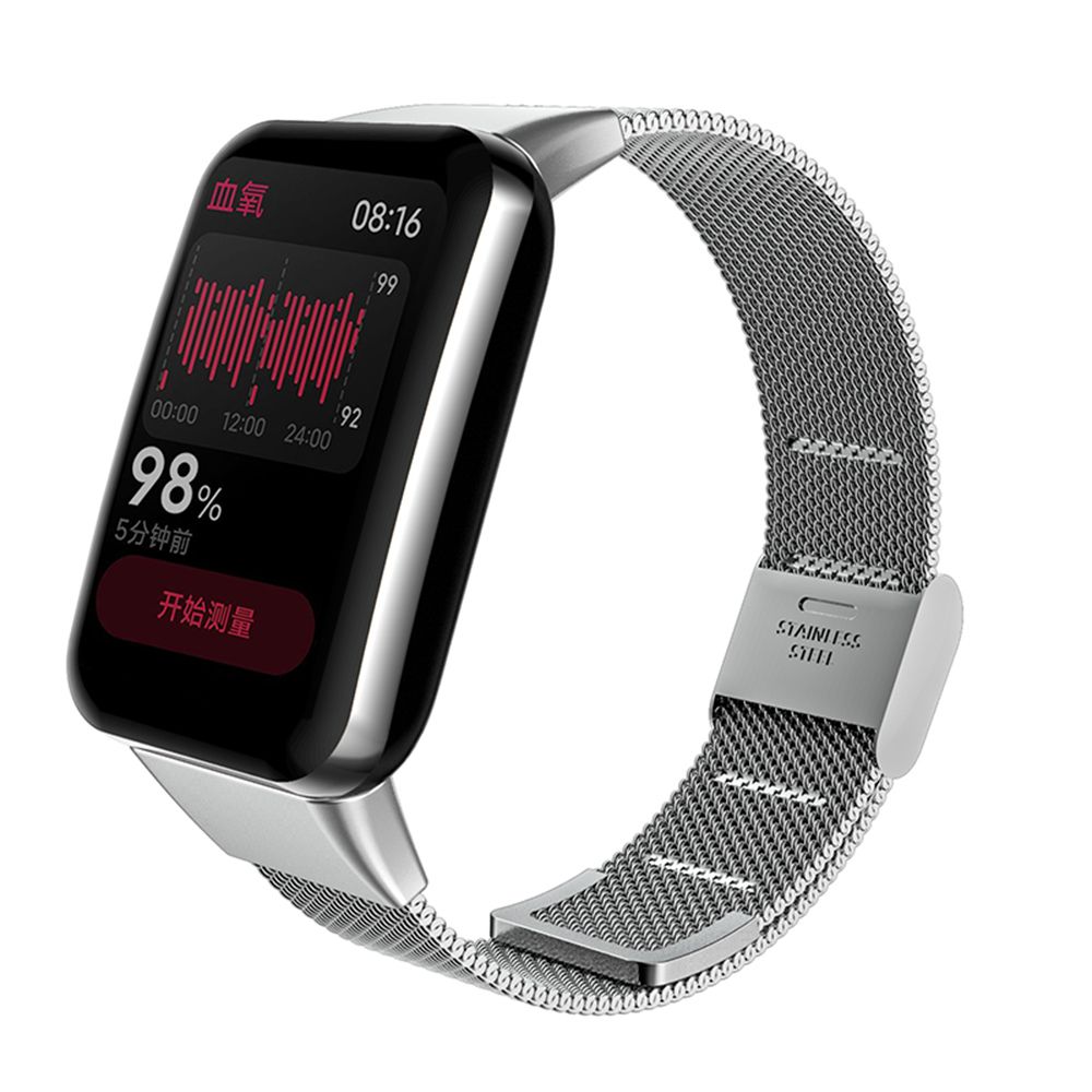 Nova pulseira de aço inoxidáve - Xiaomi Smartwatch Accessories avaliação e preço