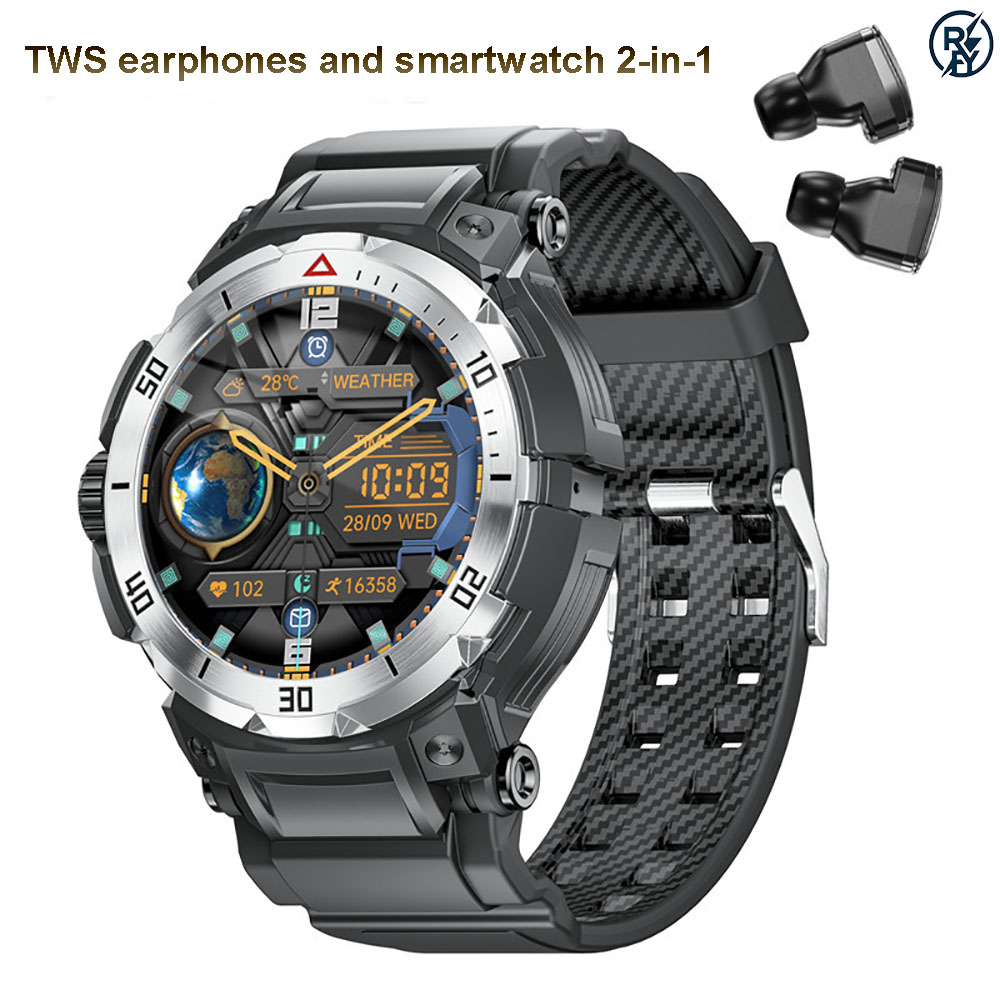 Relógio Inteligente 2 em 1 com - Smartwatch Headset avaliação e preço