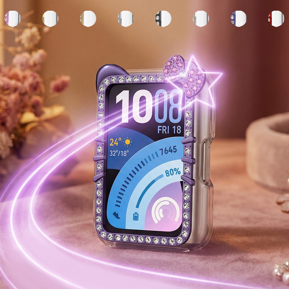 Capa protetora de diamante par - Huawei Smartwatch Accessories avaliação e preço