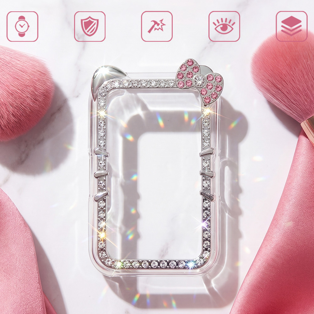 Capa protetora de diamante par - Huawei Smartwatch Accessories avaliação e preço
