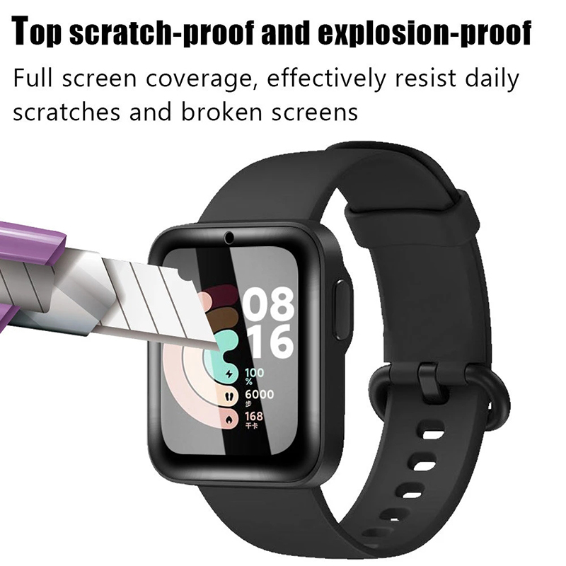 2 pçs vidro temperado para red - Xiaomi Smartwatch Accessories avaliação e preço