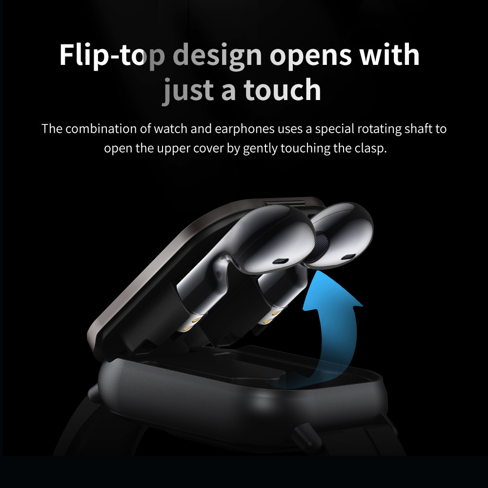 Fone de ouvido 2 em 1 relógio  - Smartwatch Headset avaliação e preço