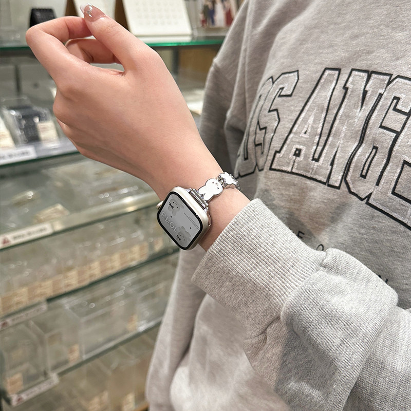Pulseira de Couro Miffy Rabbit - Apple Smartwatch Accessories avaliação e preço