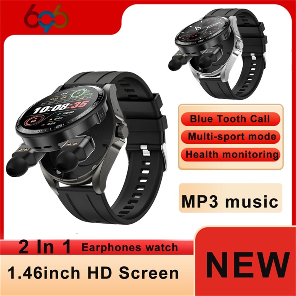 Novo Smartwatch 696 com Fones  - Smartwatch Headset avaliação e preço