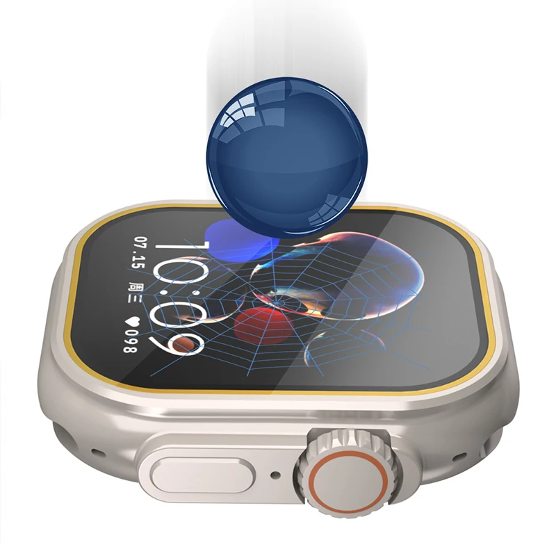 Película de vidro temperado pa - Apple Smartwatch Accessories avaliação e preço