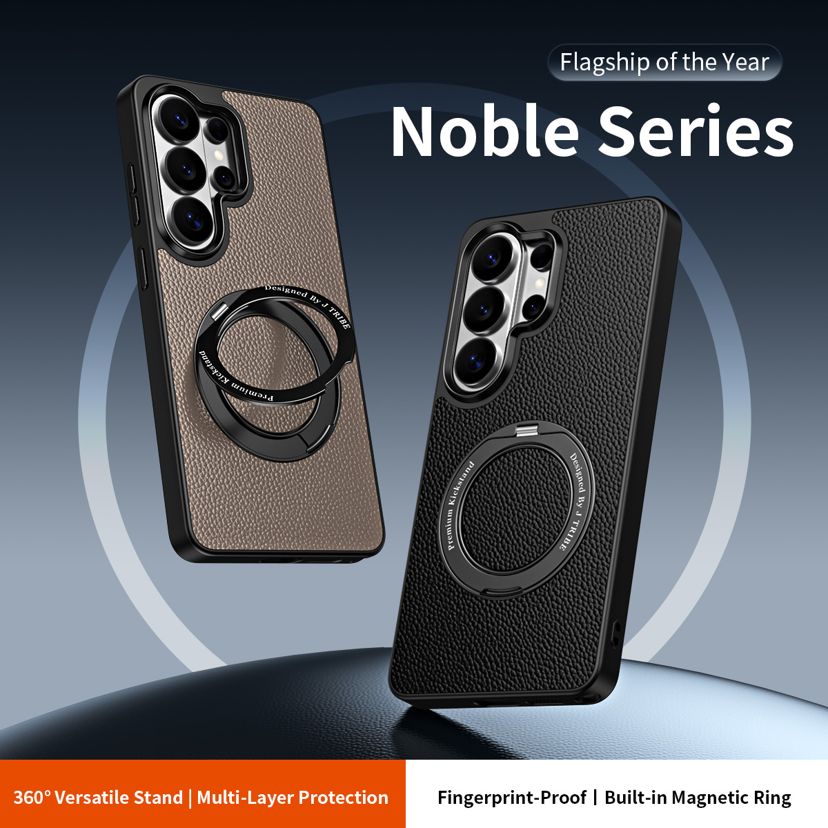 Luxo 360 °   Capa de Telefone  - Magnetic Charging Stand avaliação e preço