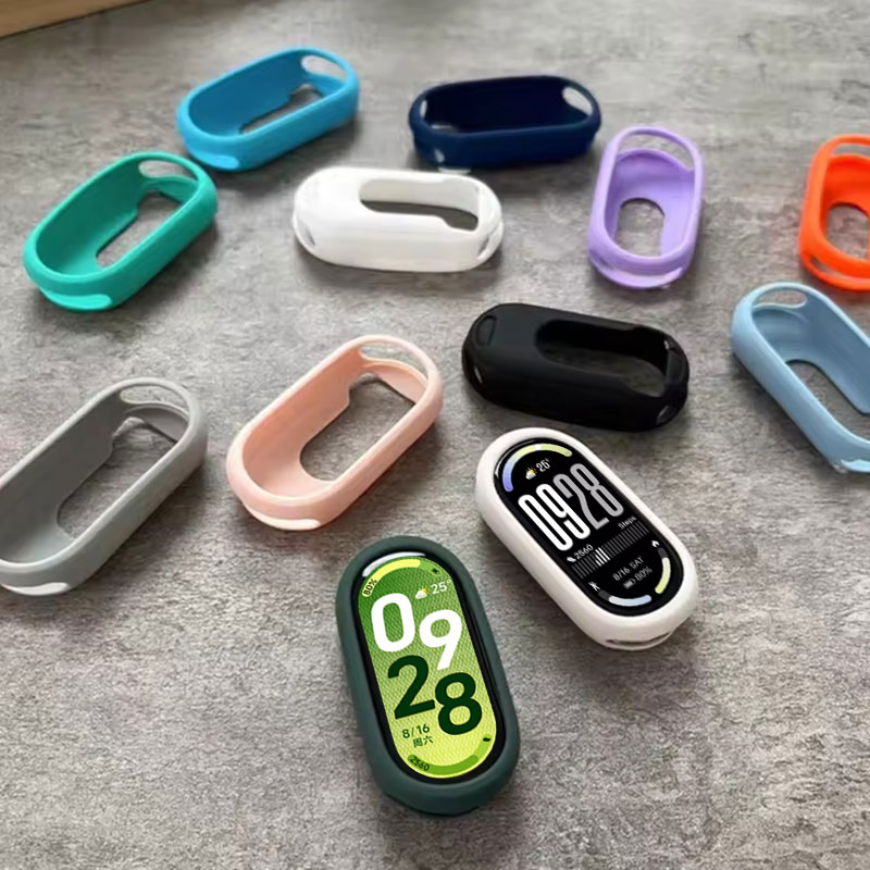 Pulseira de silicone + capa de - Xiaomi Smartwatch Accessories avaliação e preço