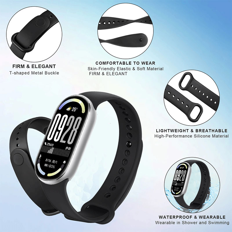 Pulseira de silicone + capa de - Xiaomi Smartwatch Accessories avaliação e preço