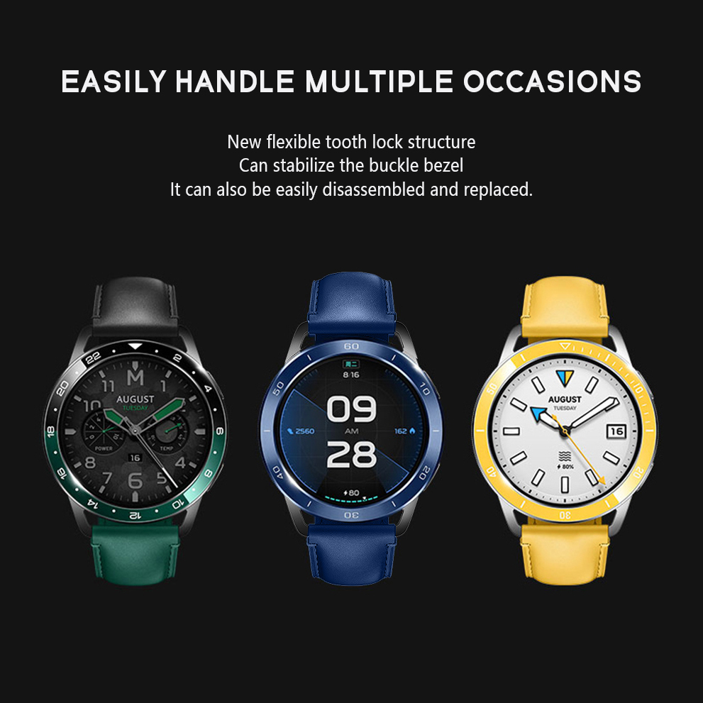 Anel de moldura para xiaomi re - Xiaomi Smartwatch Accessories avaliação e preço